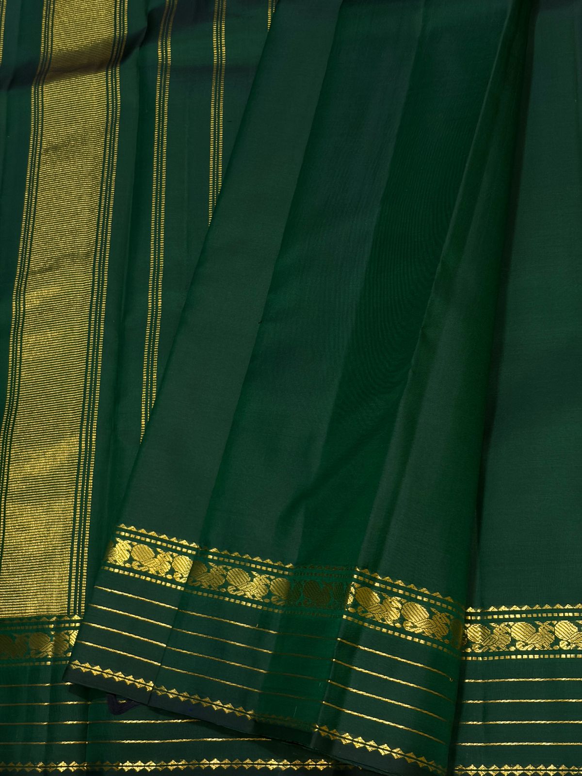 Kanchipuram Pure Silk Traditional Border Saree