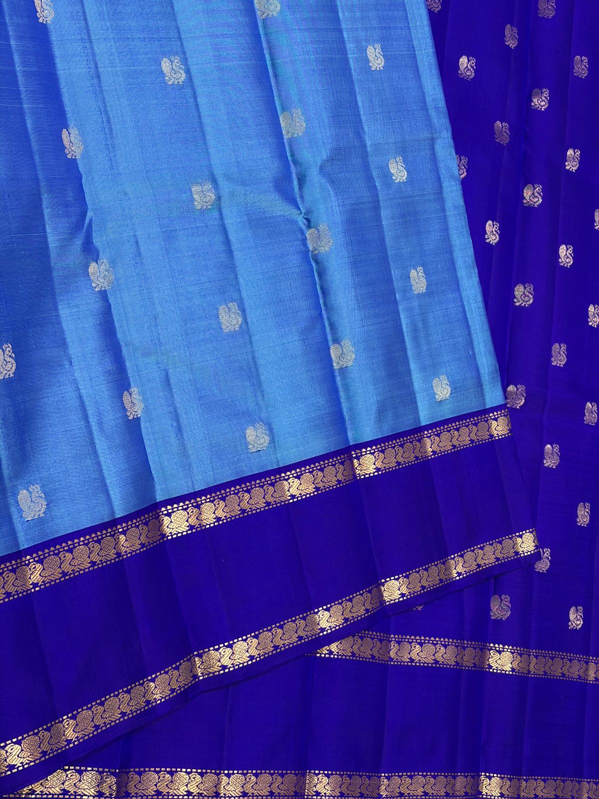 Kanchipuram Pure Silk Traditional Border Saree