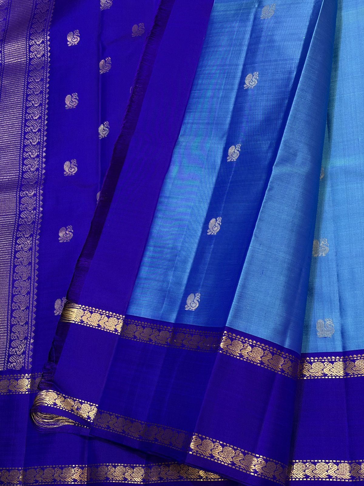 Kanchipuram Pure Silk Traditional Border Saree