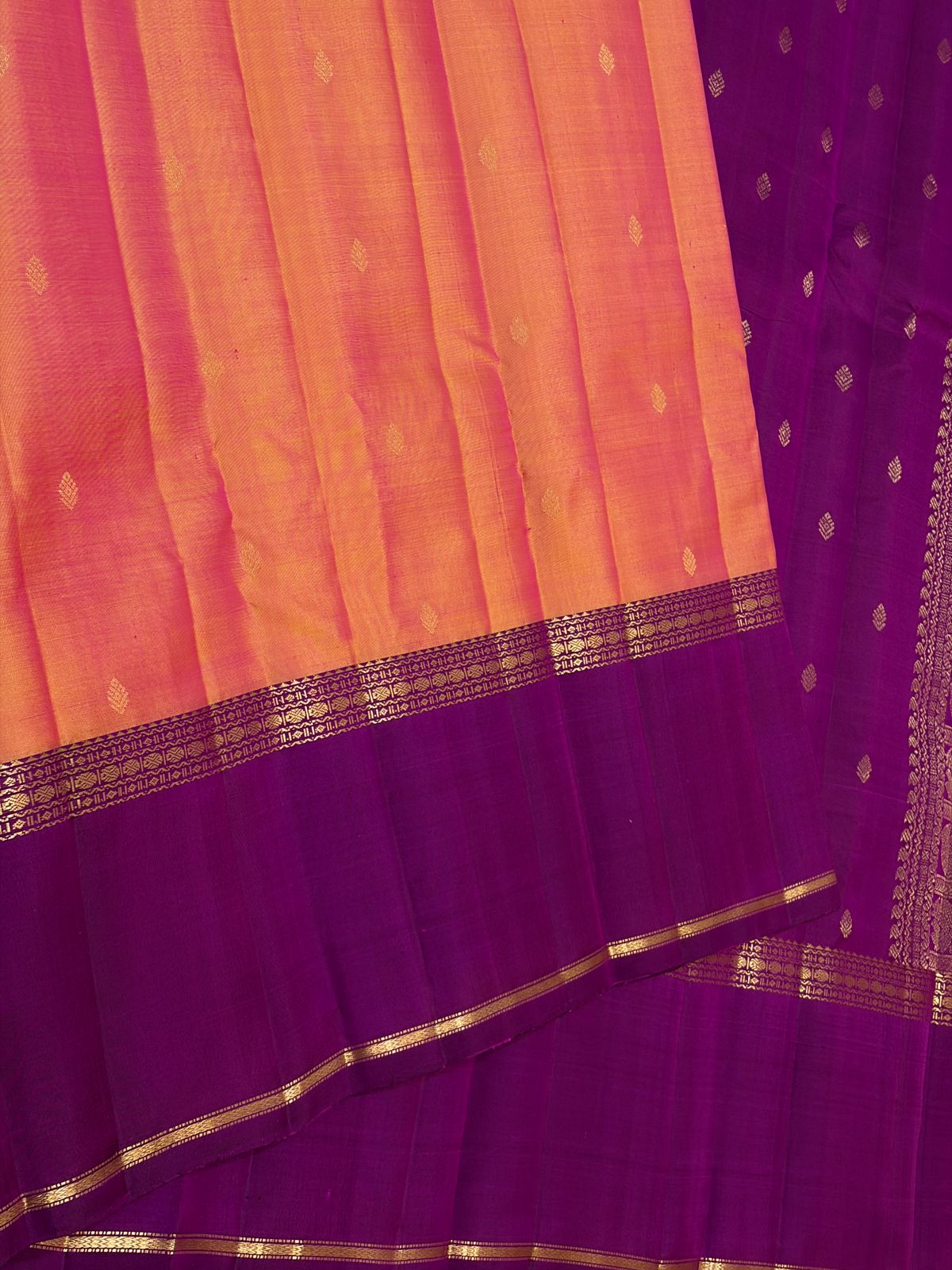 Kanchipuram Pure Silk Traditional Border Saree
