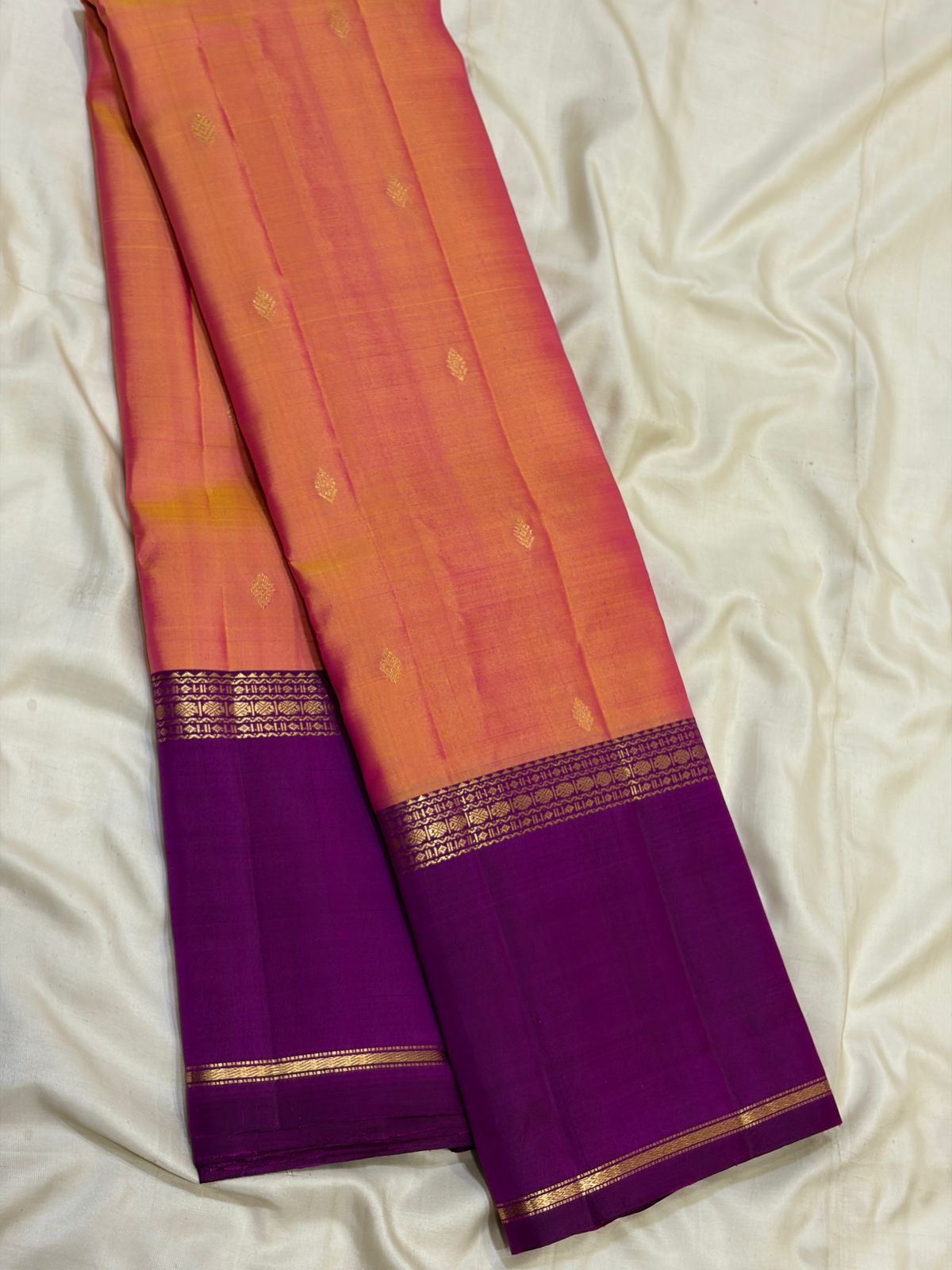 Kanchipuram Pure Silk Traditional Border Saree
