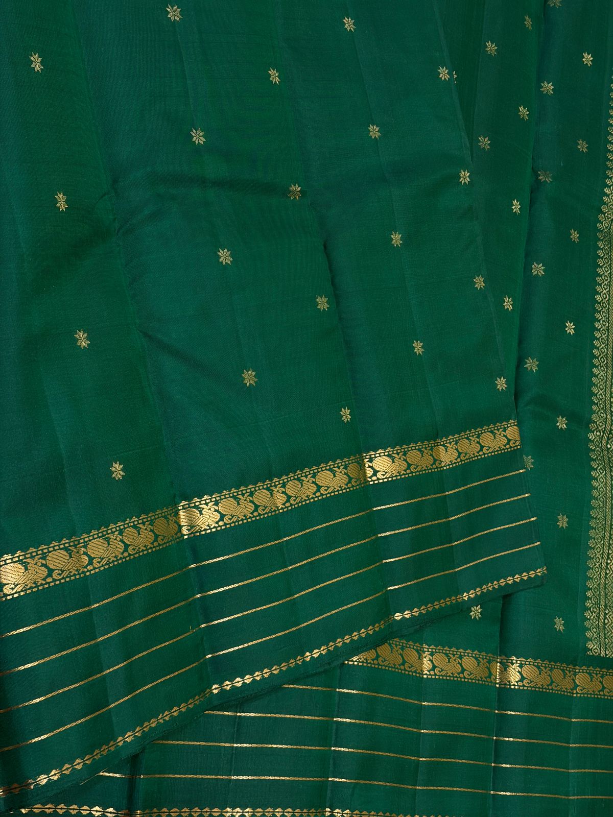 Kanchipuram Pure Silk Traditional Border Saree