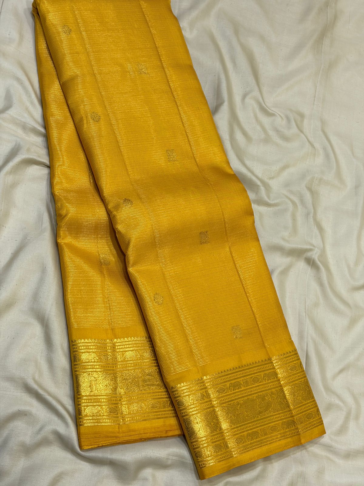 Kanchipuram Pure Silk Traditional Border Saree