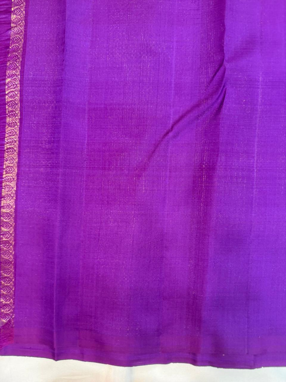 Kanchipuram Pure Silk Korvai Saree