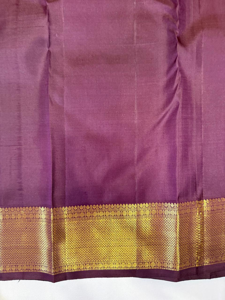 Kanchipuram Pure Silk Korvai Saree