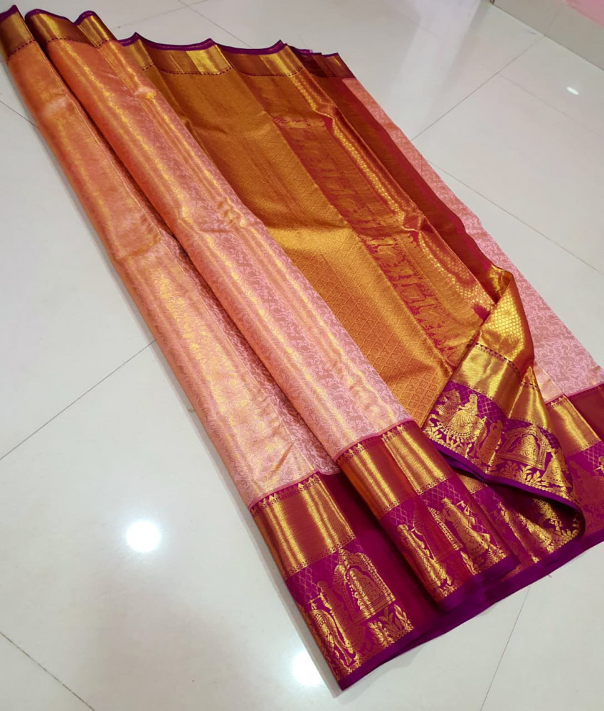 Image of Kanchipuram Pure Silk Saree