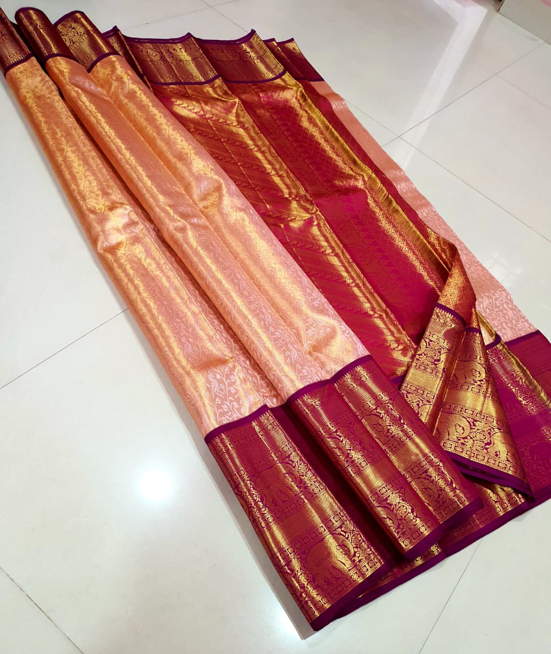 Kanchipuram Pure Silk Saree