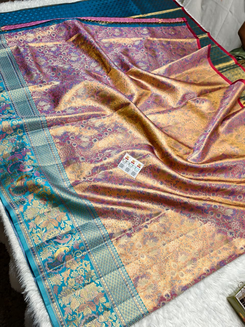 Kanchipuram Free Size Pure Silk Lehenga