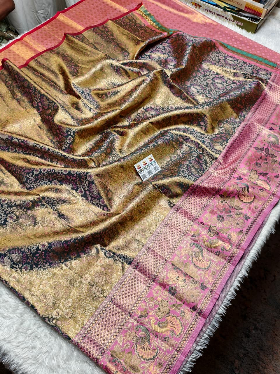 Kanchipuram Free Size Pure Silk Lehenga