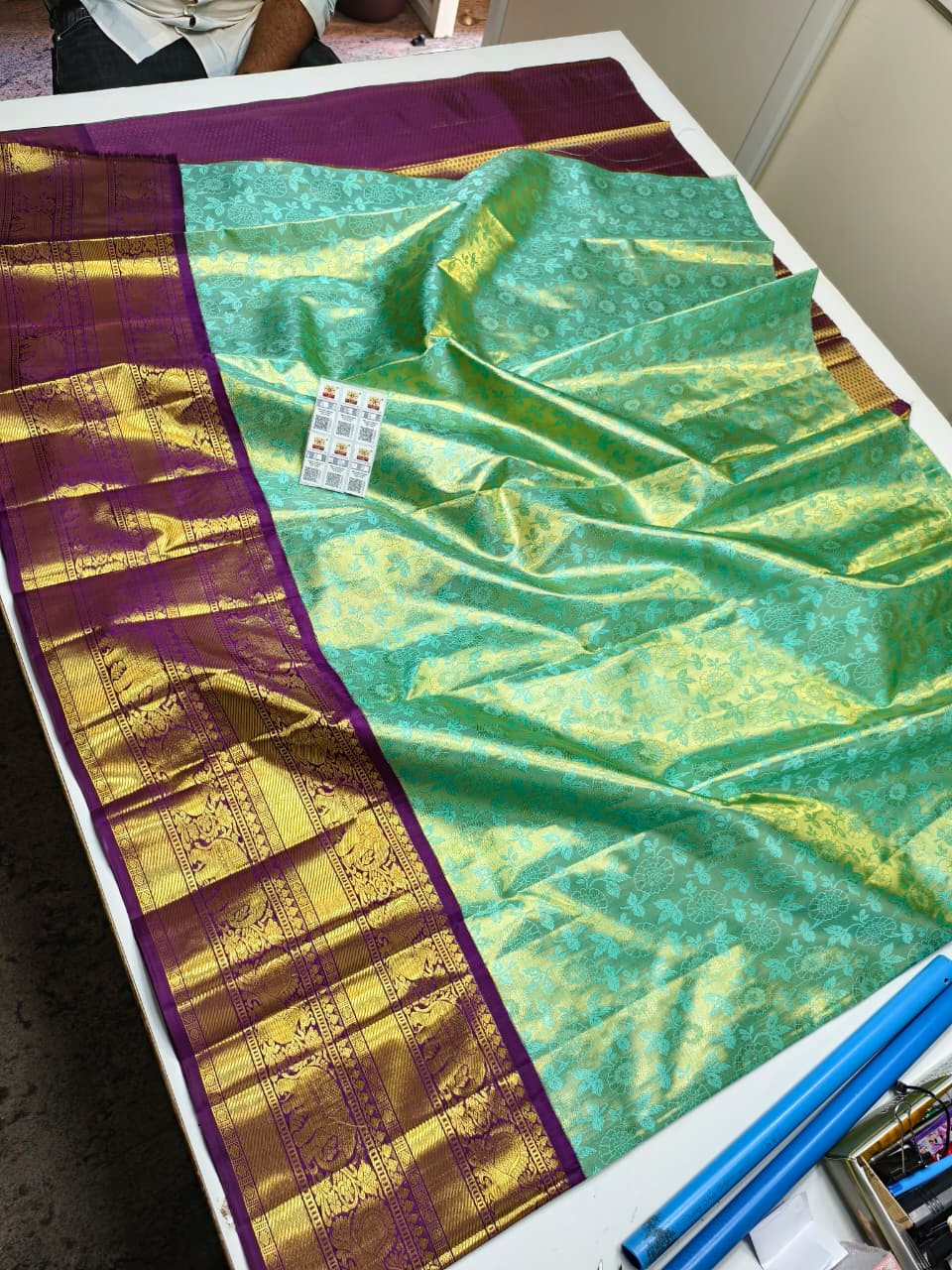 Kanchipuram Free Size Pure Silk Lehenga