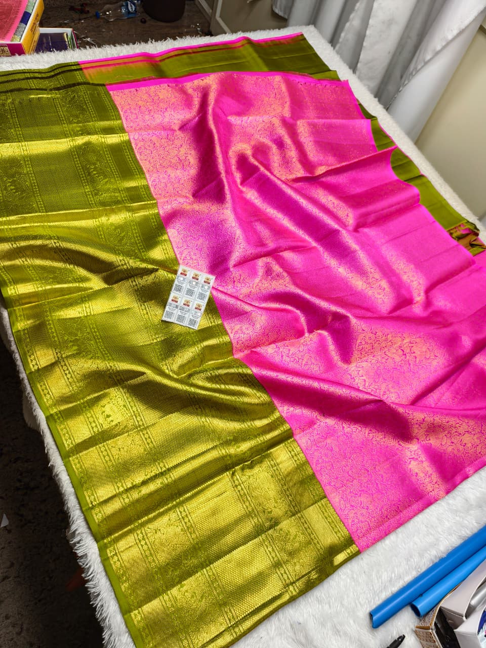 Kanchipuram Free Size Pure Silk Lehenga