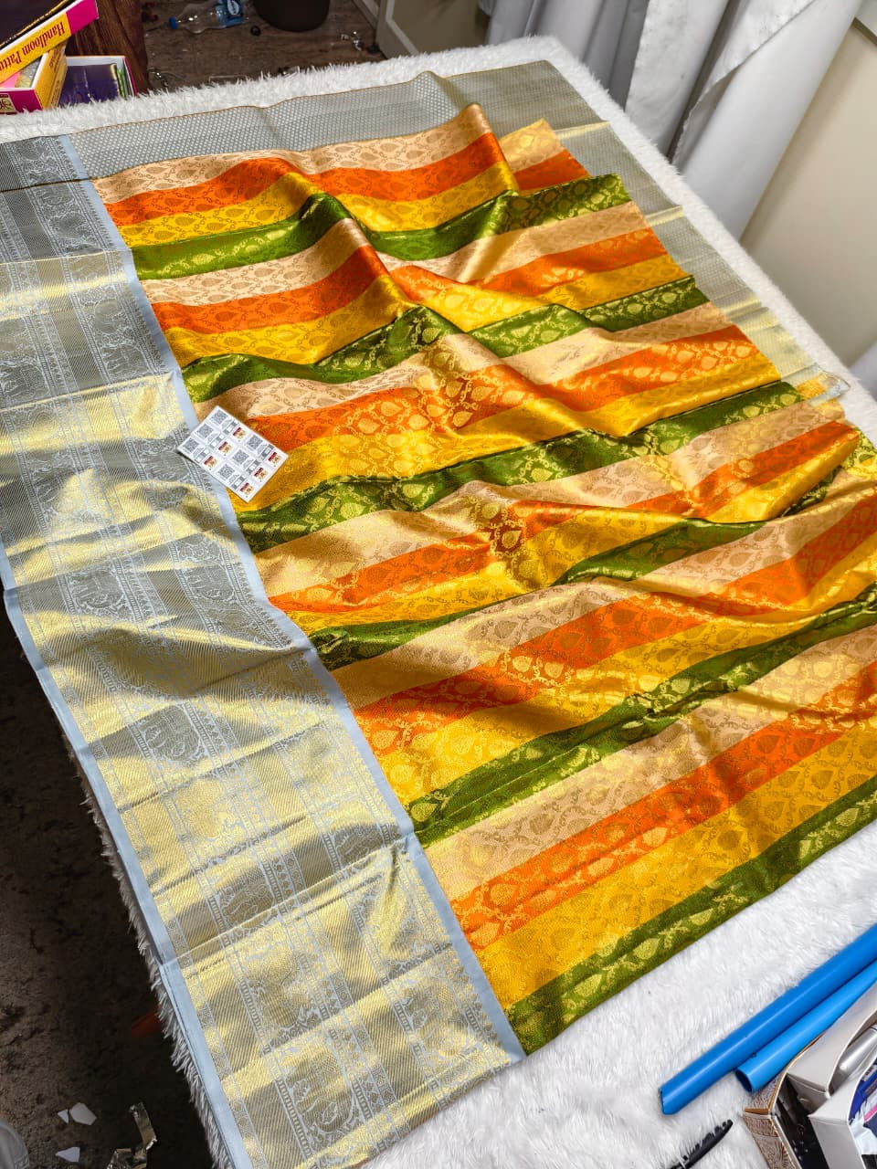 Kanchipuram Free Size Pure Silk Lehenga
