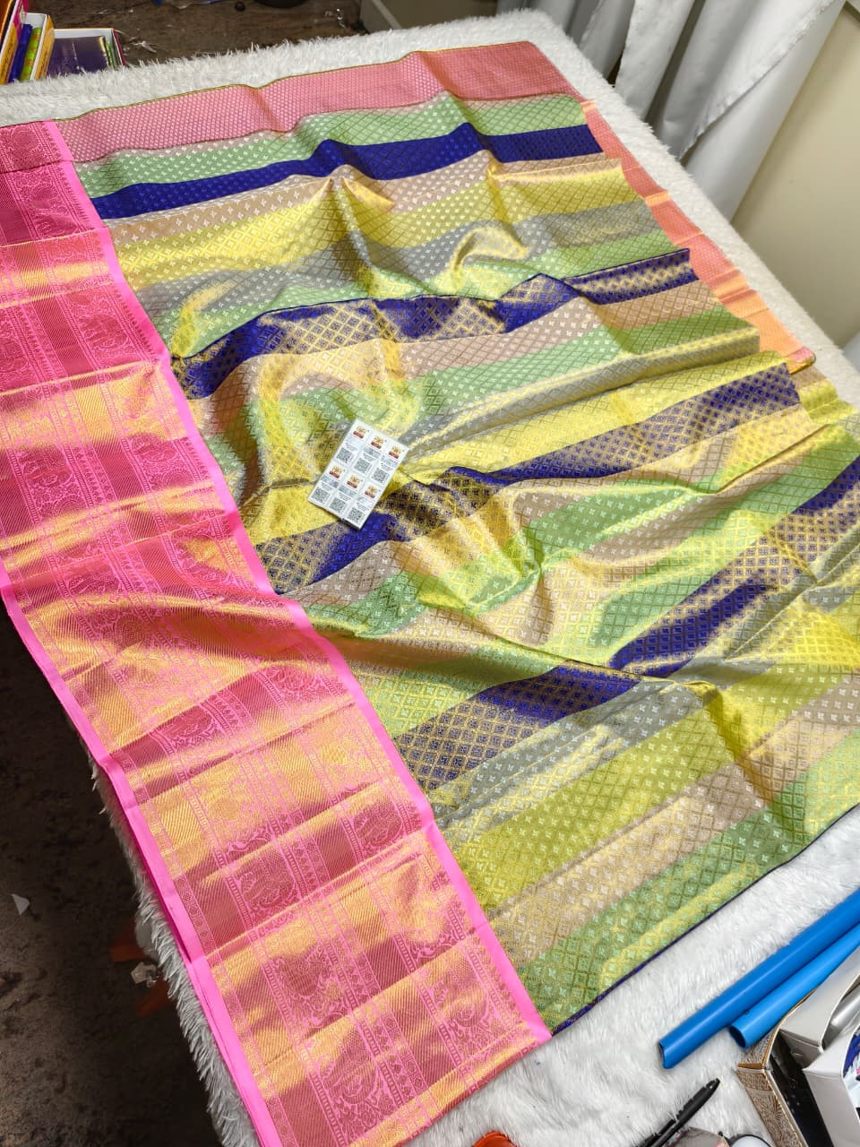Kanchipuram Free Size Pure Silk Lehenga