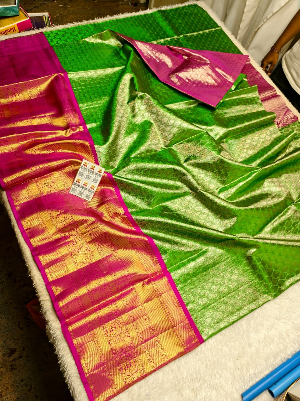 Kanchipuram Free Size Pure Silk Lehenga