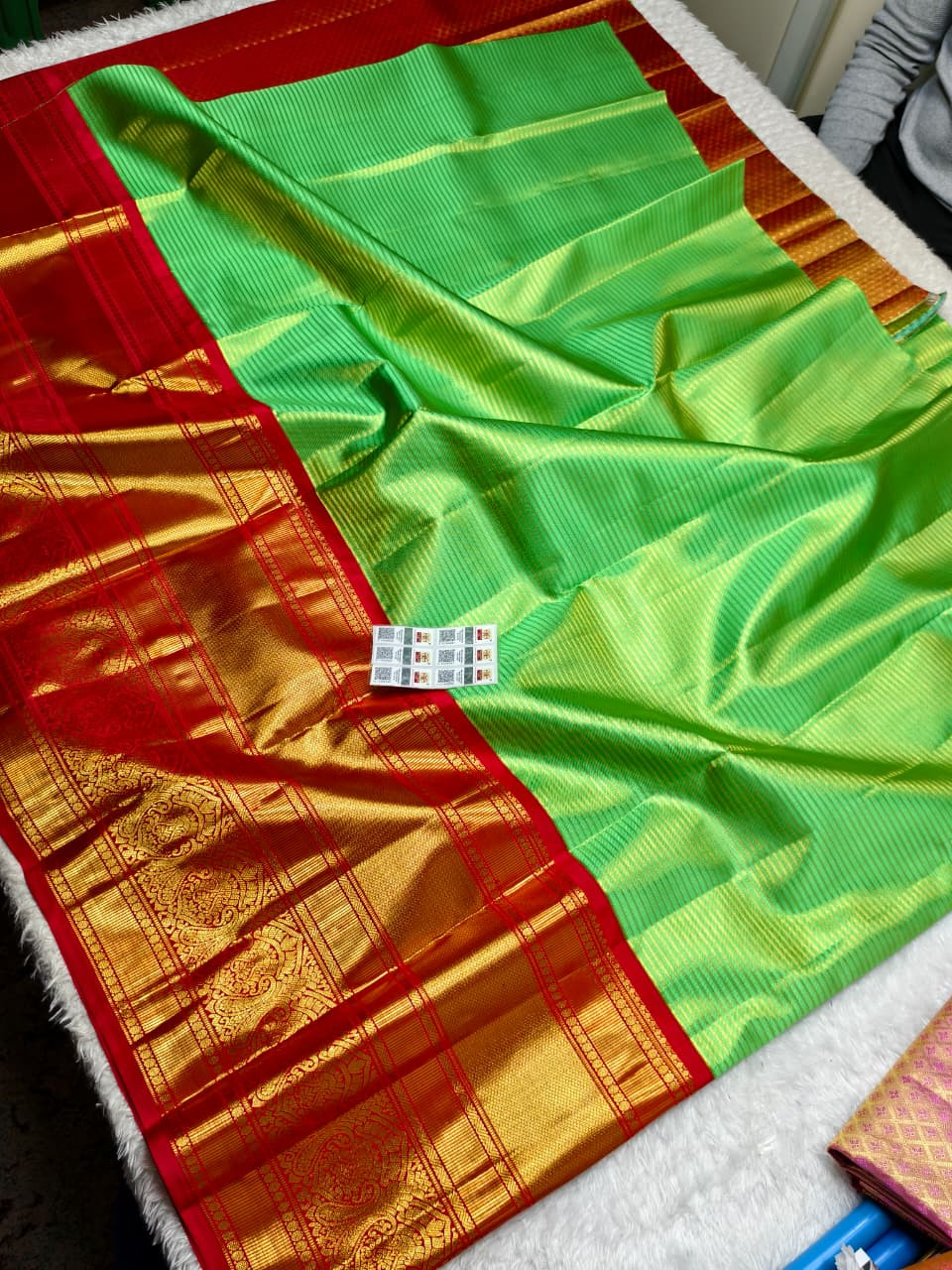 Kanchipuram Free Size Pure Silk Lehenga