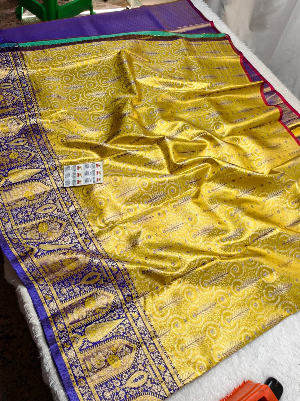 Kanchipuram Free Size Pure Silk Lehenga