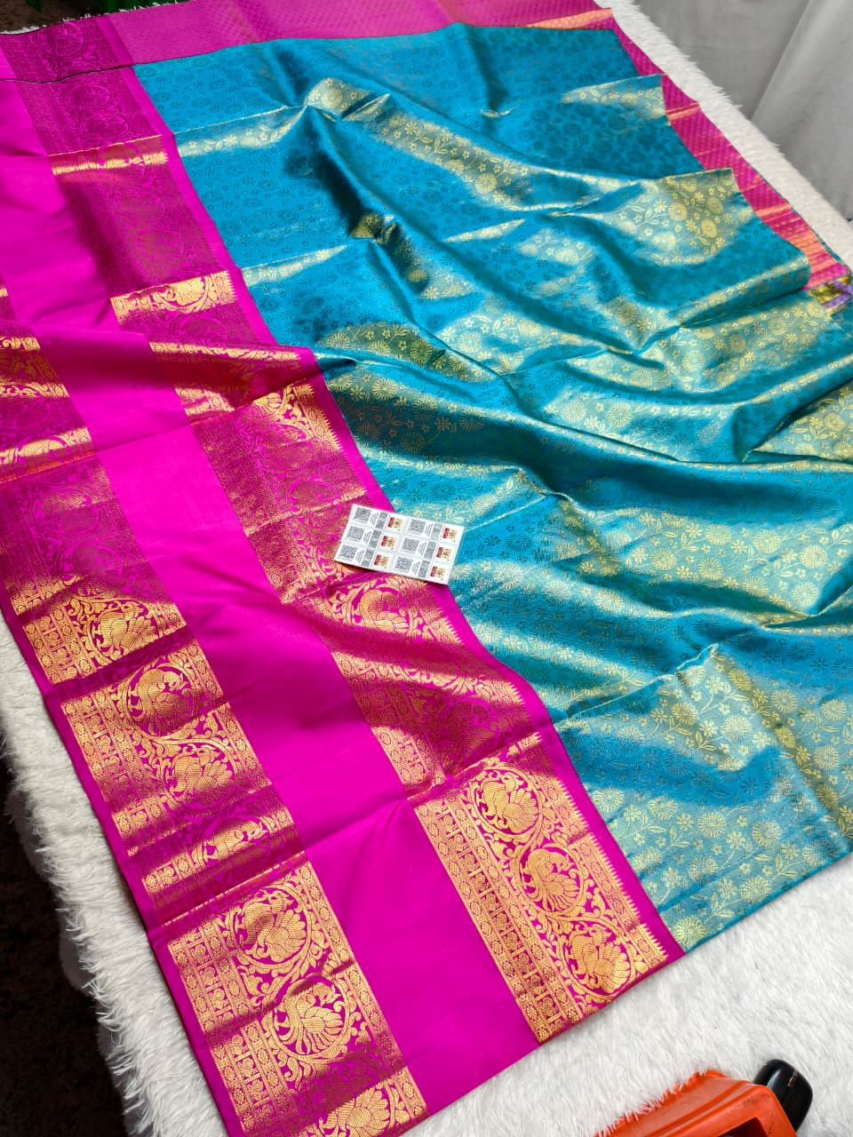 Kanchipuram Free Size Pure Silk Lehenga