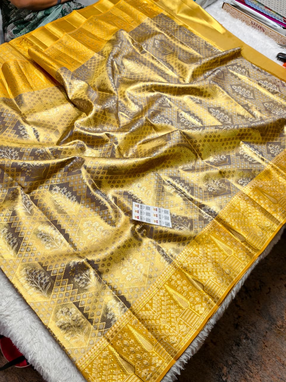 Kanchipuram Free Size Pure Silk Lehenga