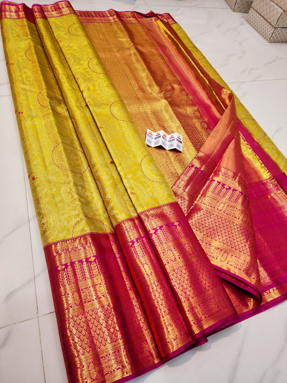 Kanchipuram Pure Pattu Handloom Silk Saree
