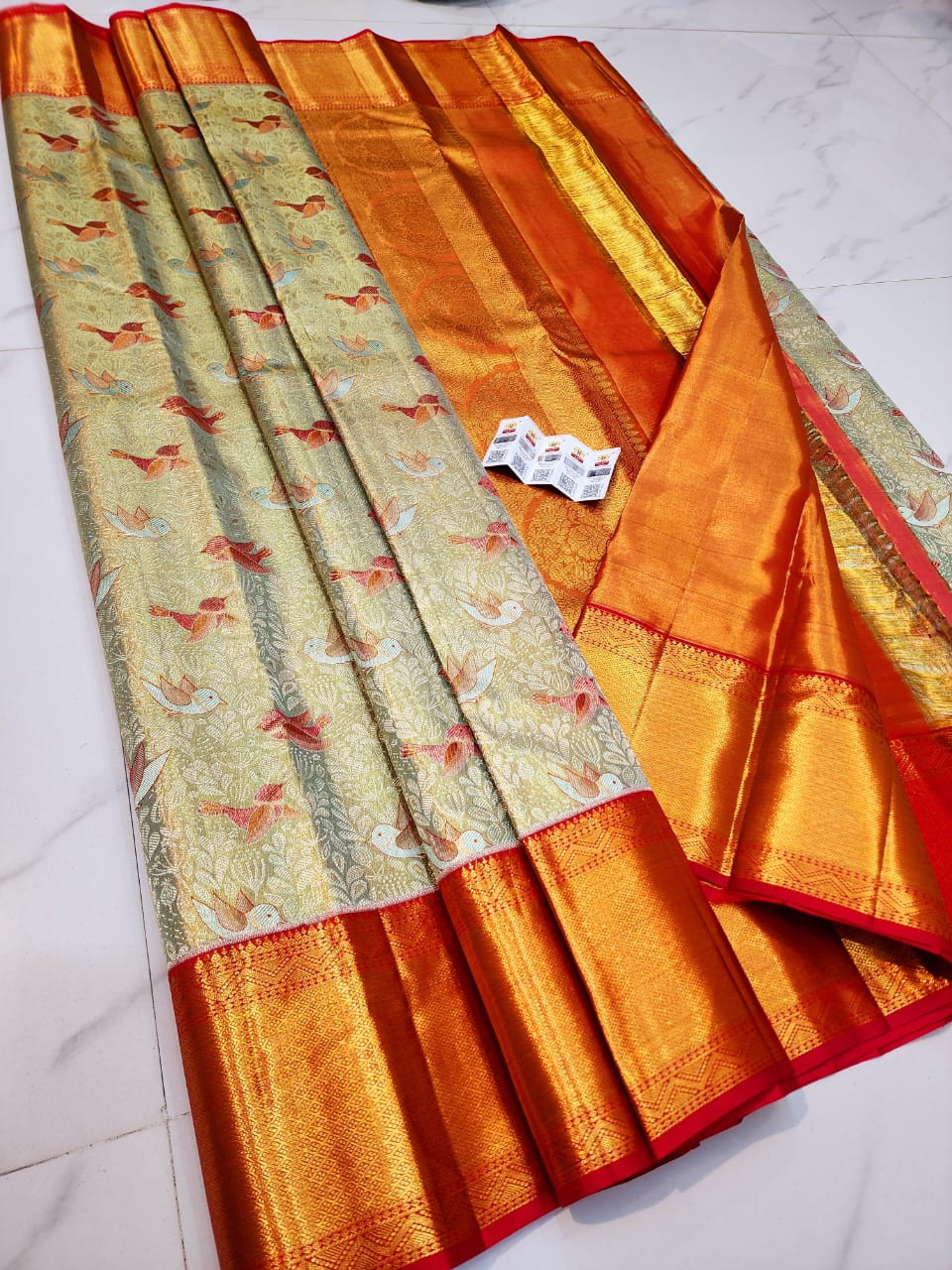 Kanchipuram Pure Pattu Handloom Silk Saree