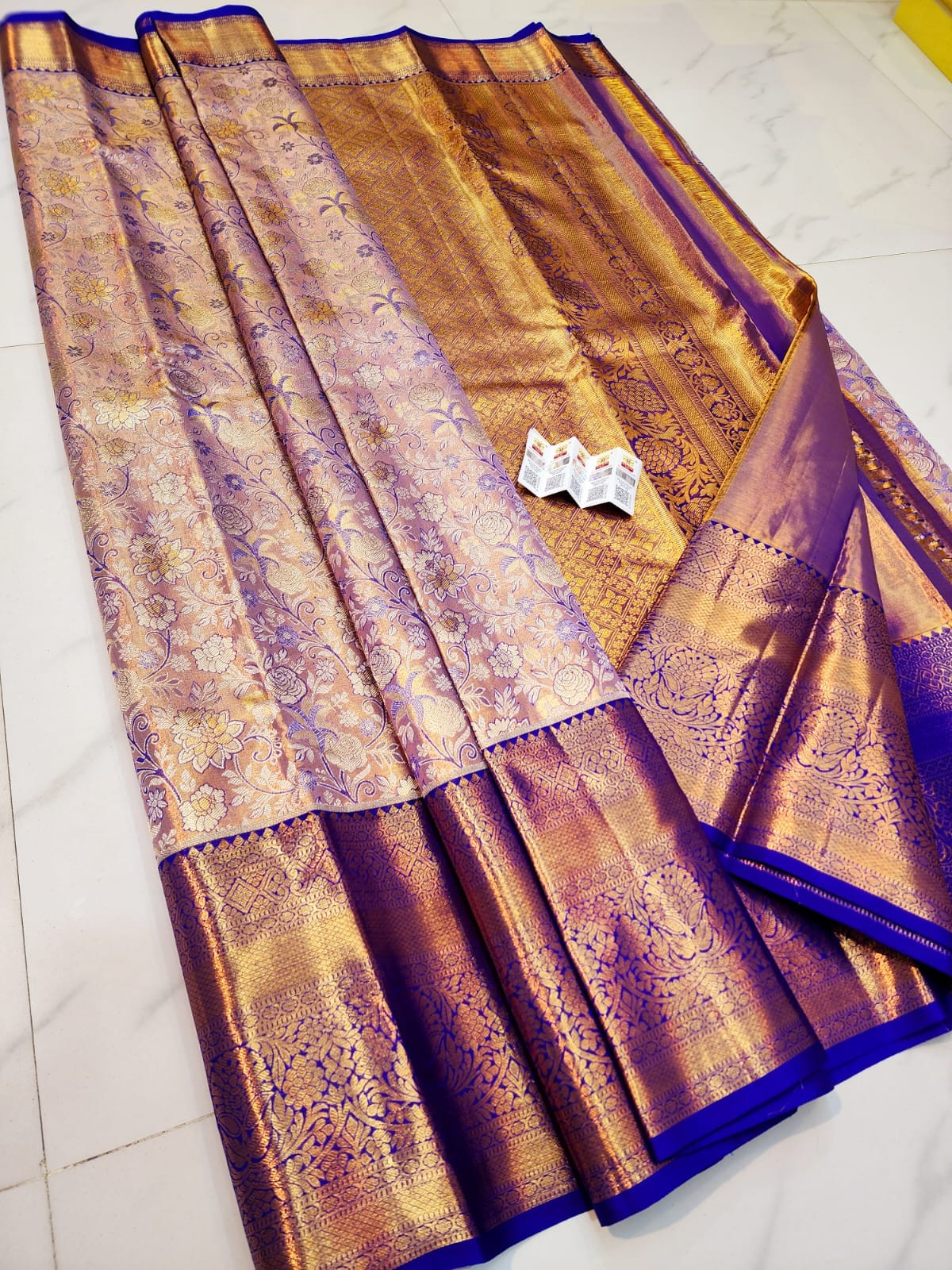 Kanchipuram Pure Pattu Handloom Silk Saree