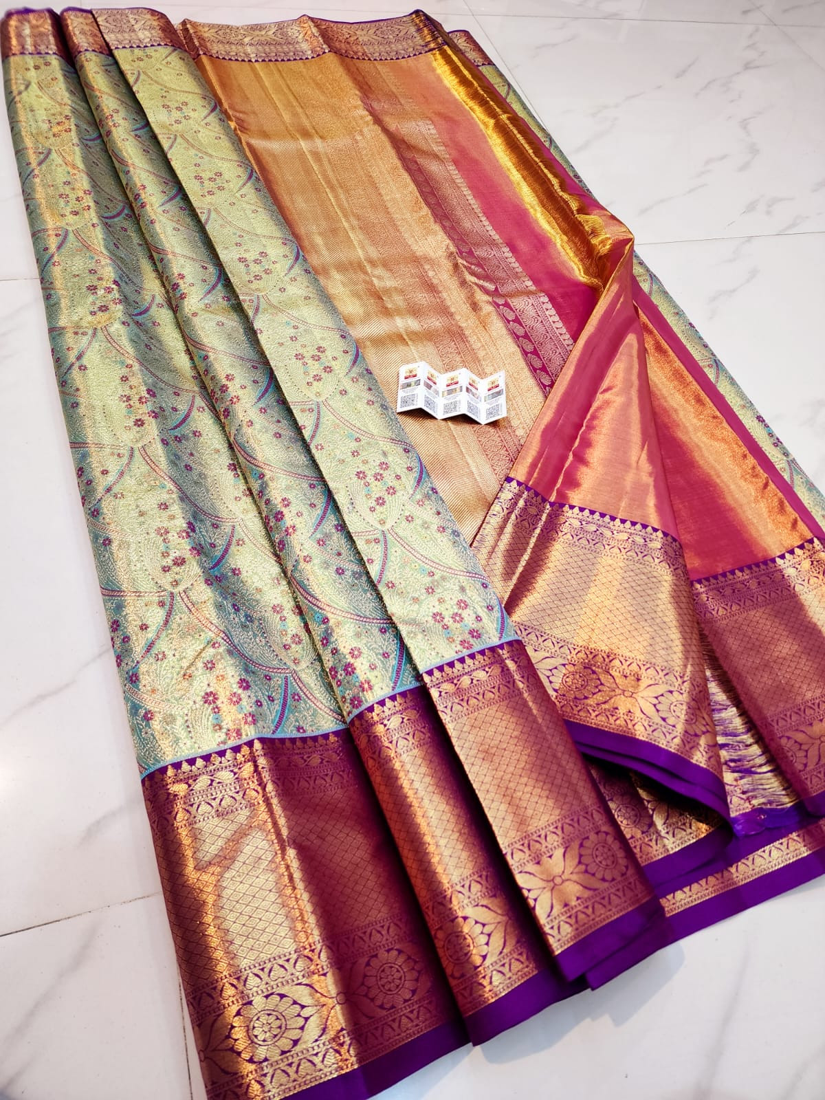 Kanchipuram Pure Pattu Handloom Silk Saree