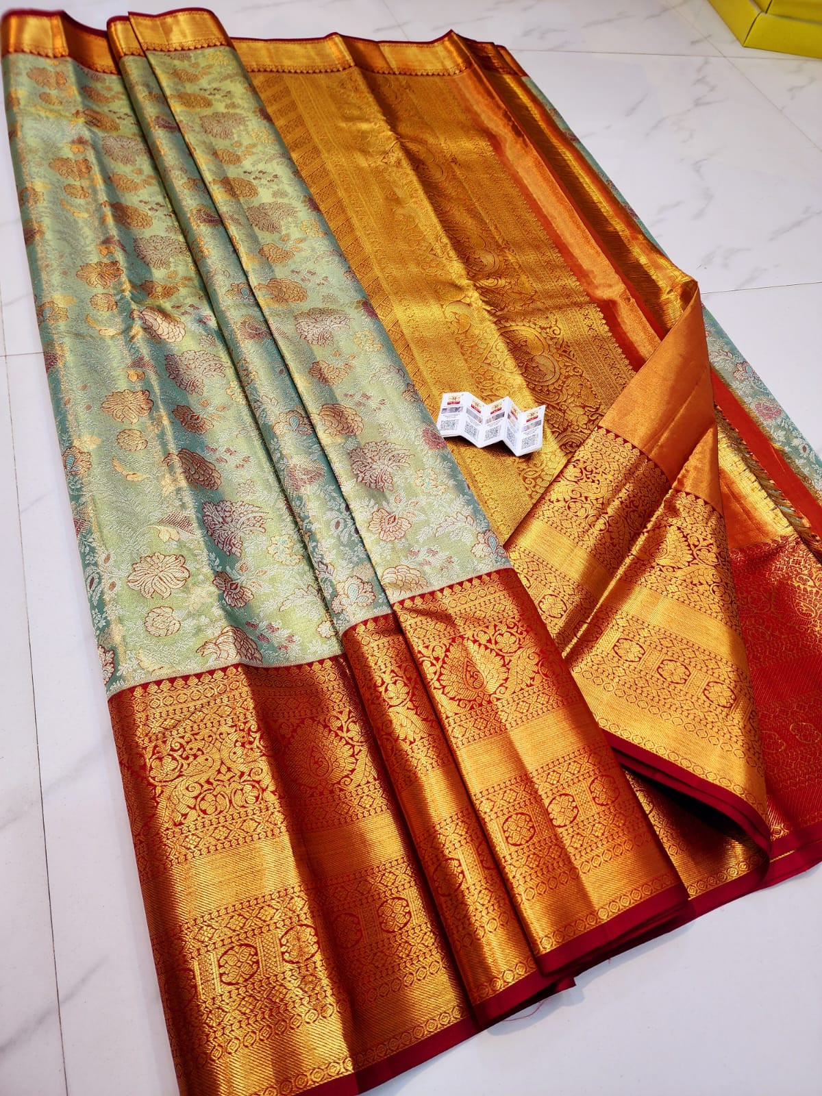 Kanchipuram Pure Pattu Handloom Silk Saree