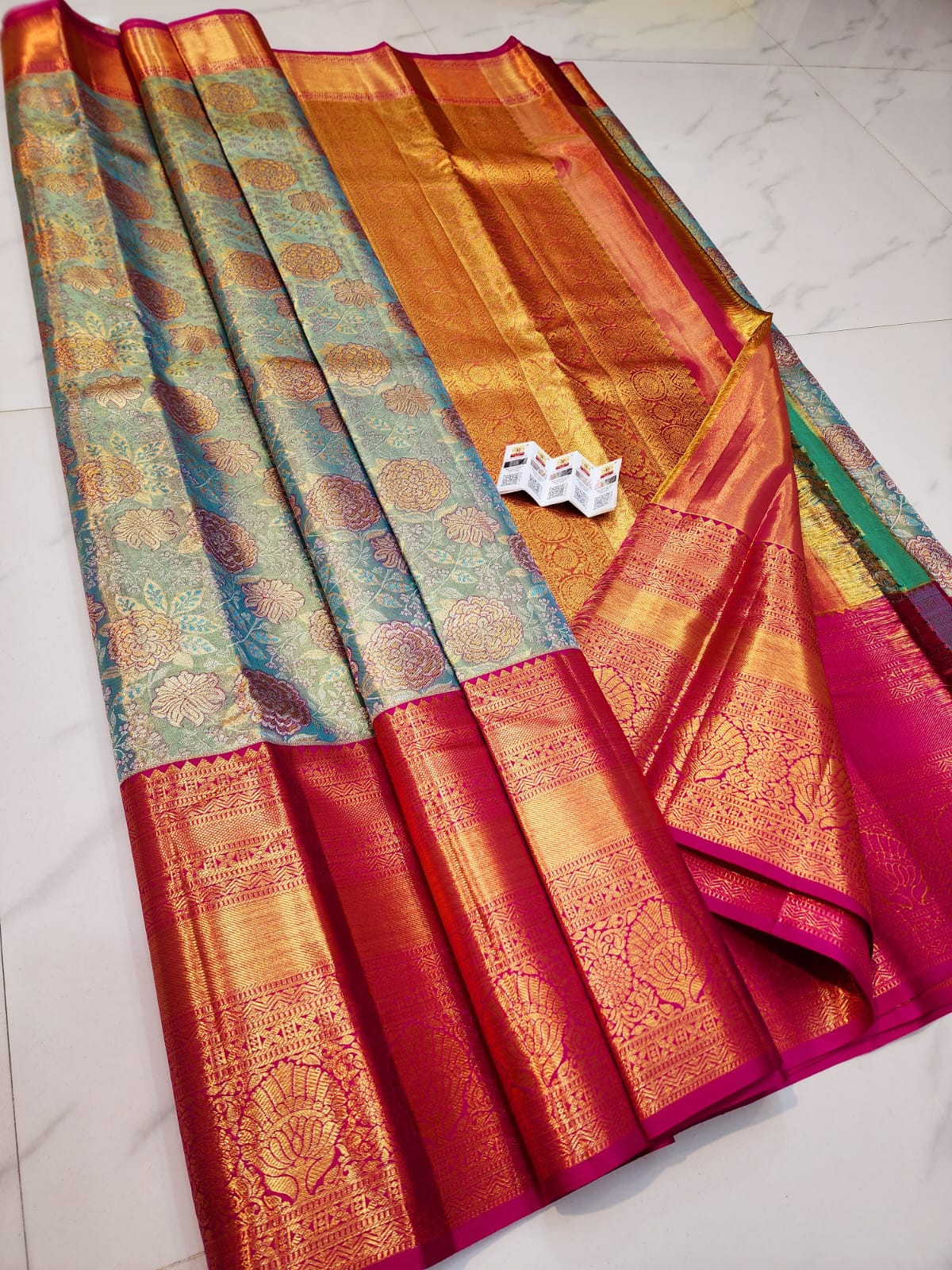 Kanchipuram Pure Pattu Handloom Silk Saree