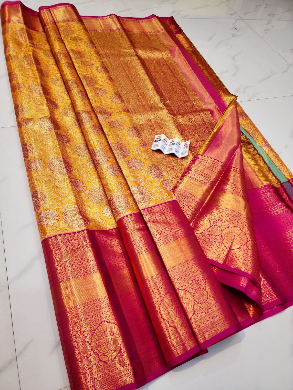 Kanchipuram Pure Pattu Handloom Silk Saree