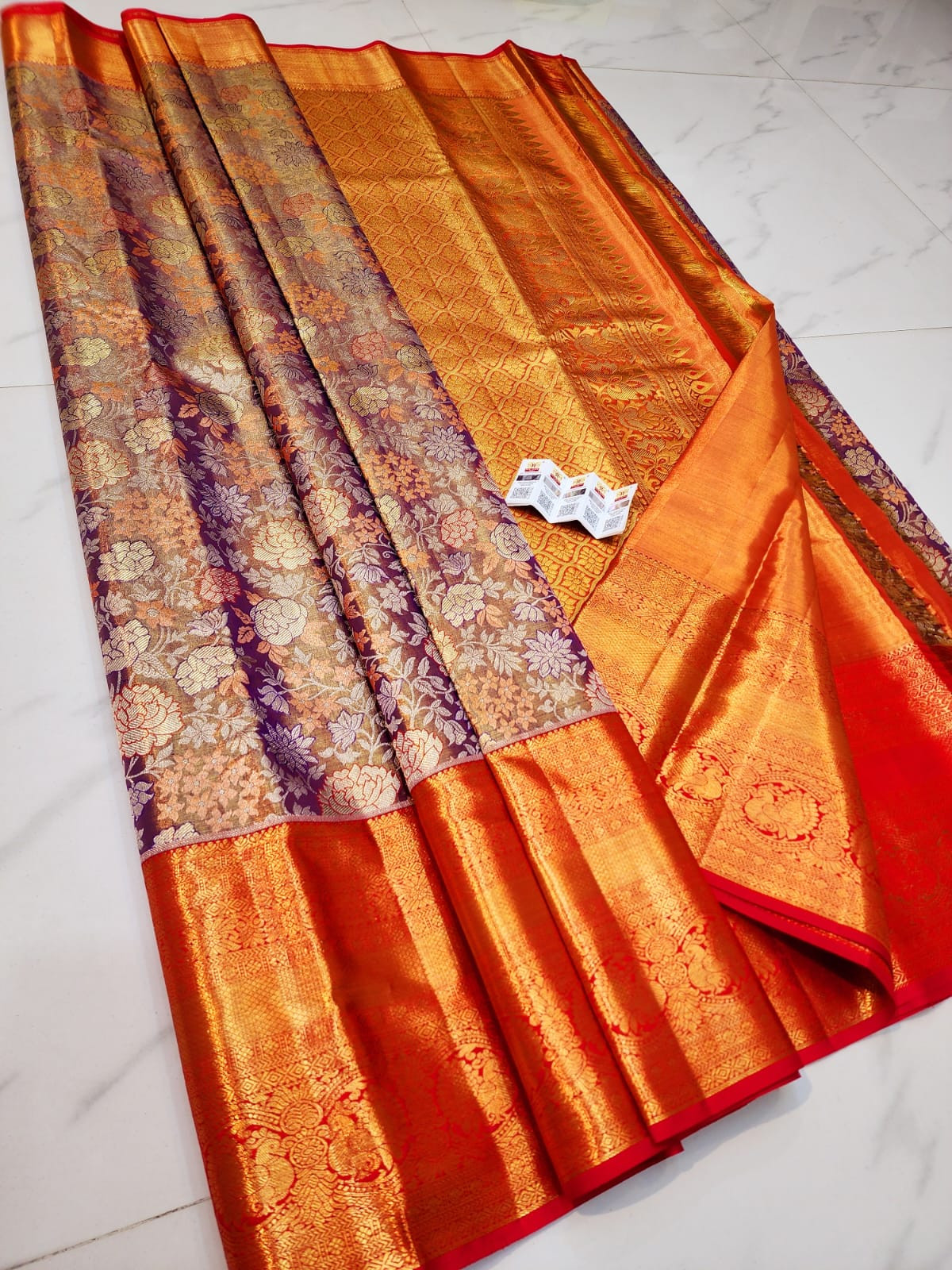 Kanchipuram Pure Pattu Handloom Silk Saree