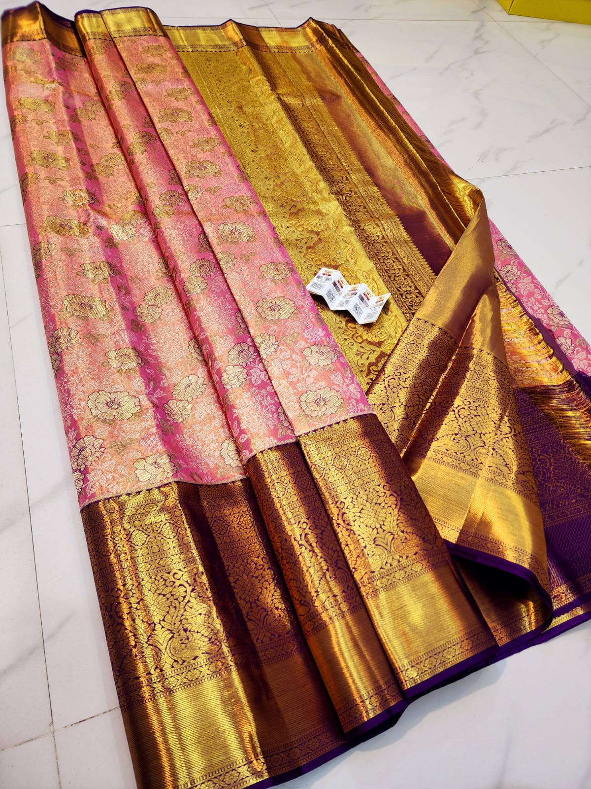 Kanchipuram Pure Pattu Handloom Silk Saree