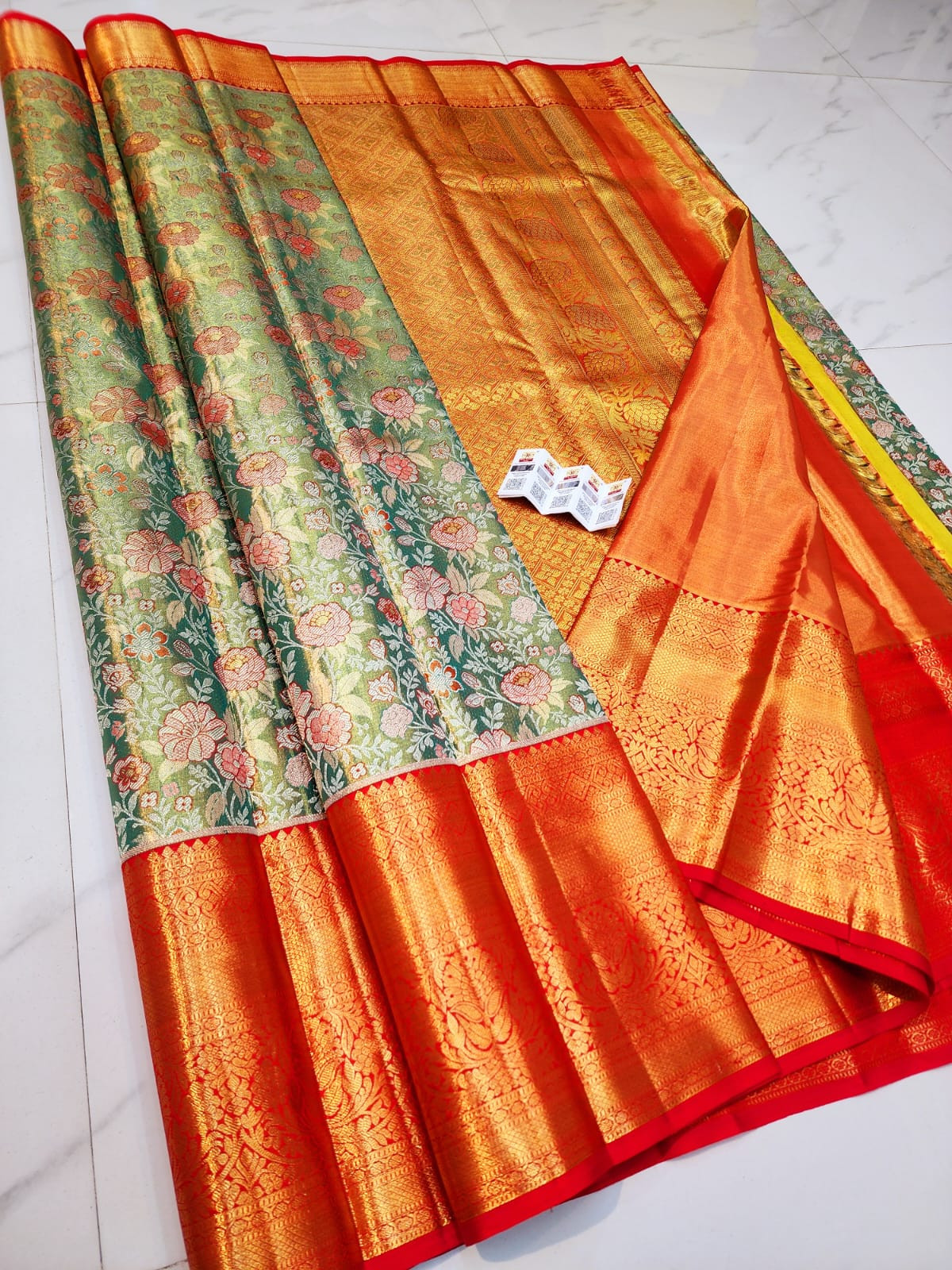 Kanchipuram Pure Pattu Handloom Silk Saree