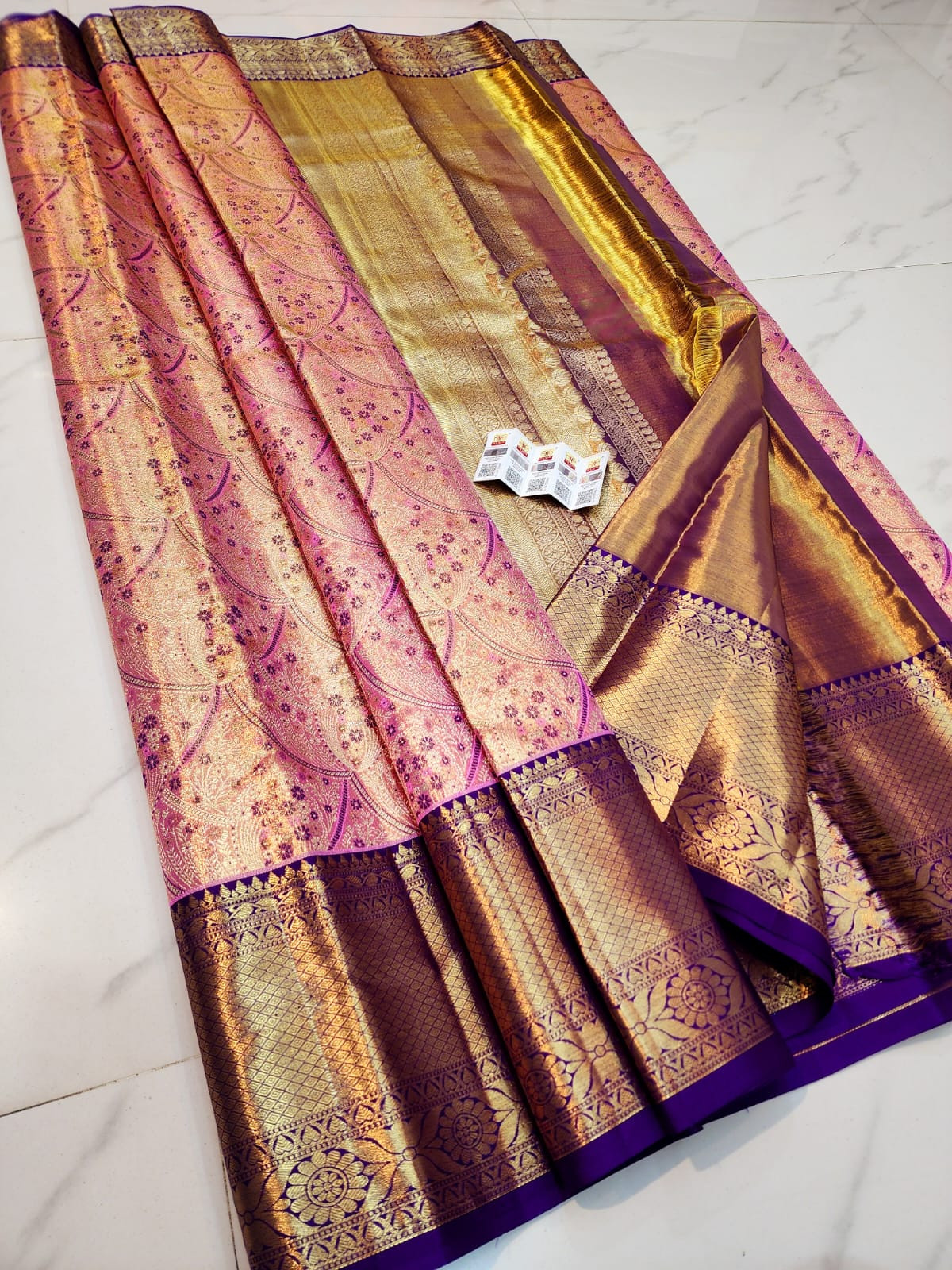 Kanchipuram Pure Pattu Handloom Silk Saree