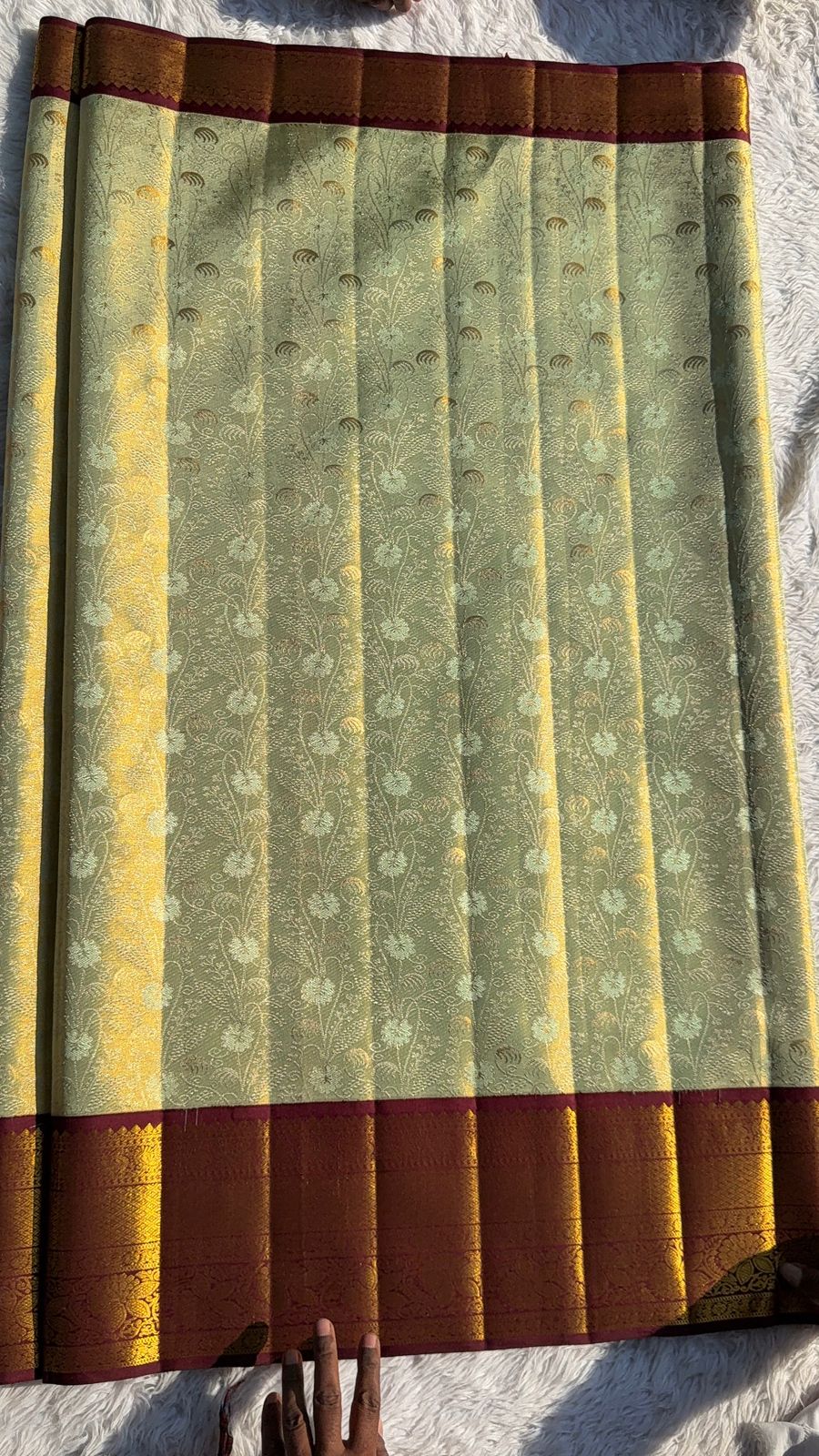 Pure Kanchipuram Silk Saree