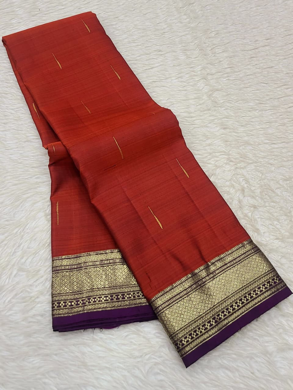 Kanchipuram Pure Silk Small Border Saree