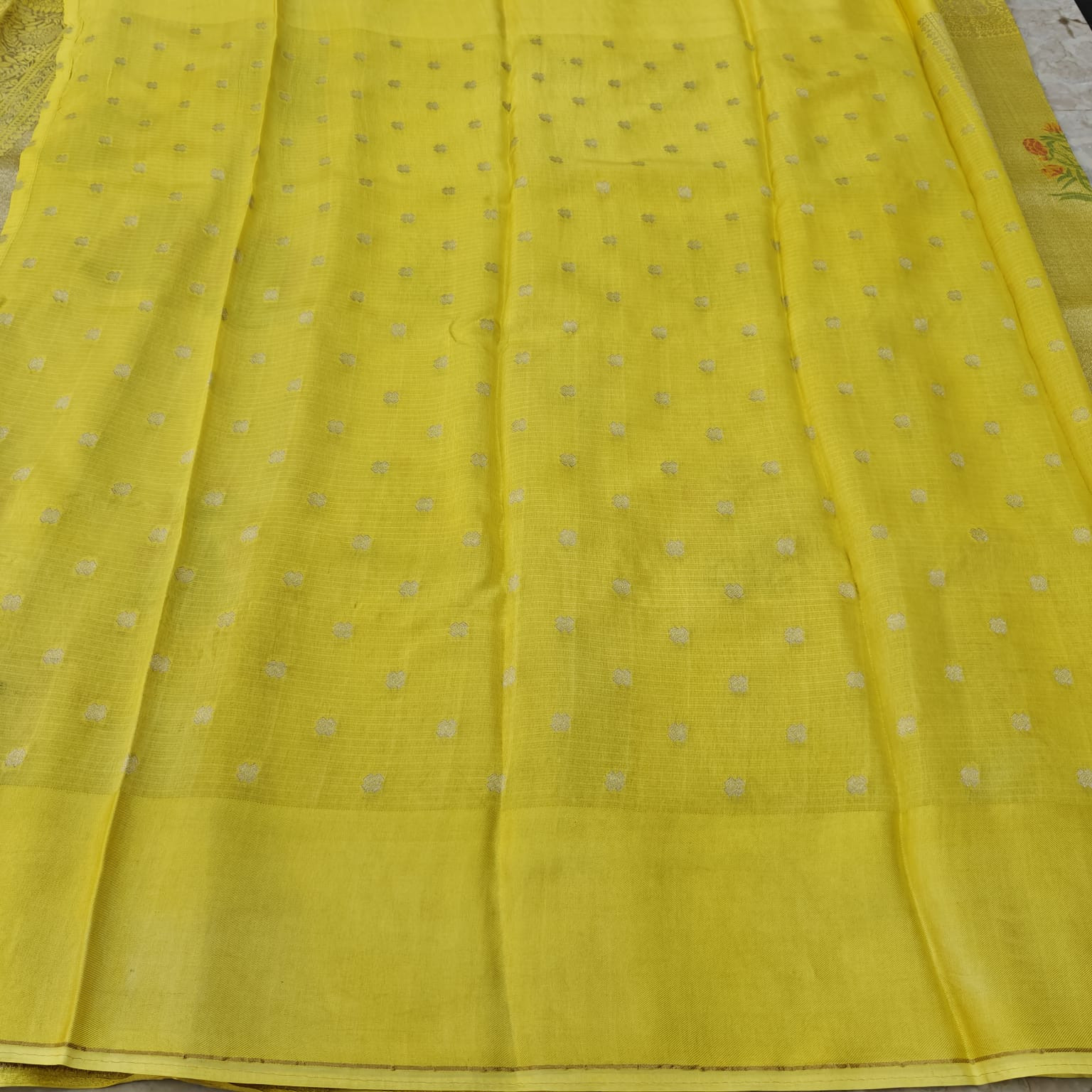 Manipuri Silk Kota Jamawar Saree