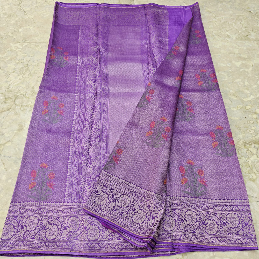 Image of Manipuri Silk Kota Jamawar Saree