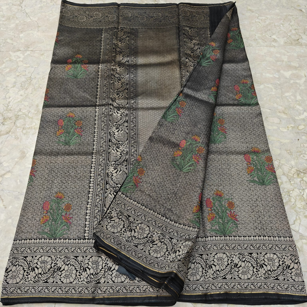 Image of Manipuri Silk Kota Jamawar Saree