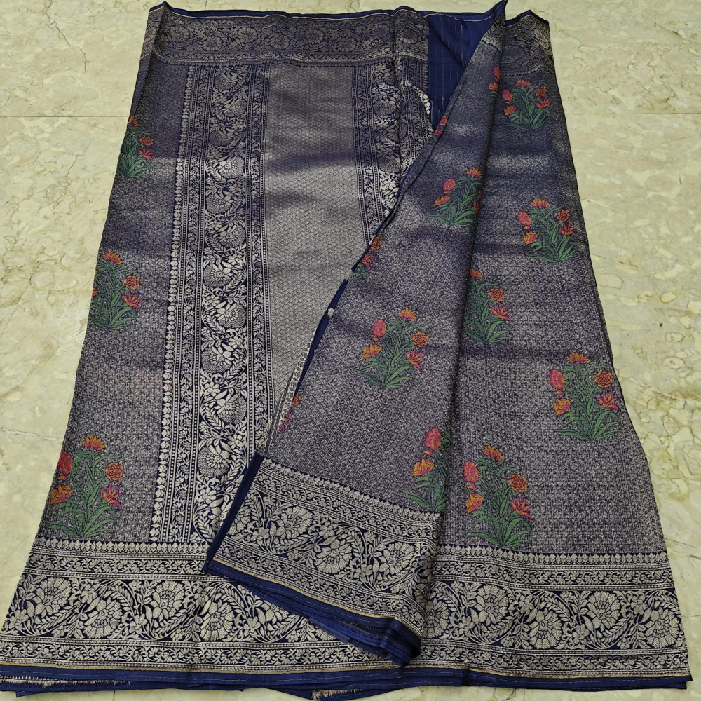 Image of Manipuri Silk Kota Jamawar Saree