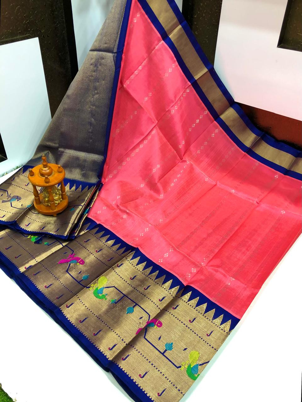 Kuppadam Special Border Bridal Saree