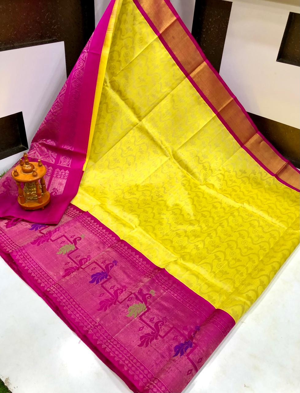 Kuppadam Special Border Bridal Saree