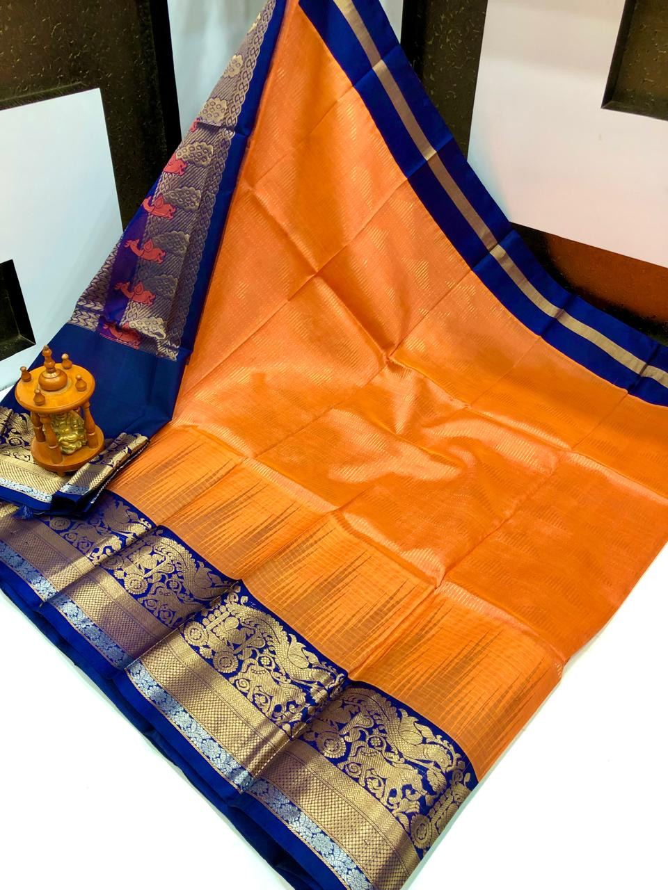Kuppadam Special Border Bridal Saree