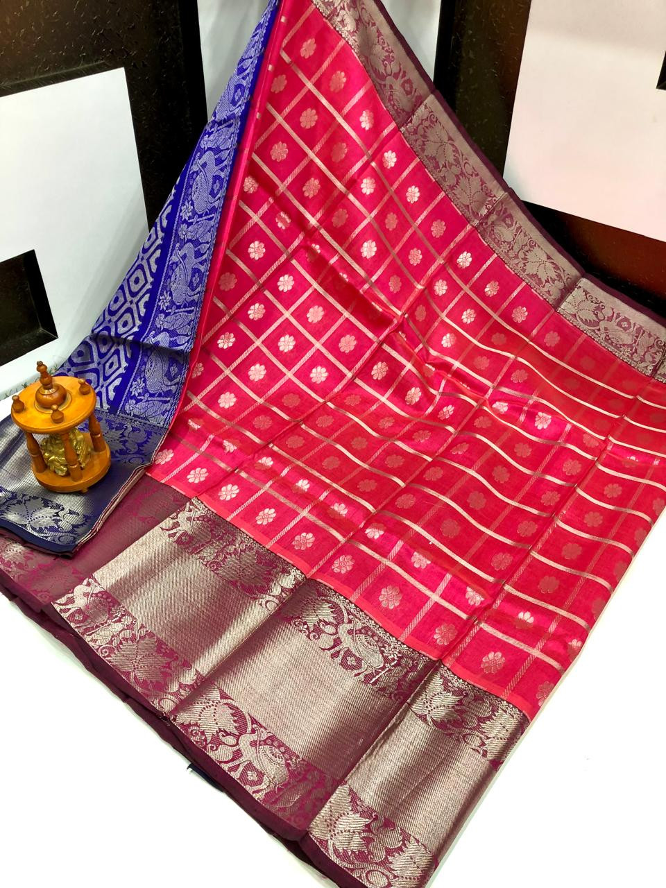 Kuppadam Special Border Bridal Saree