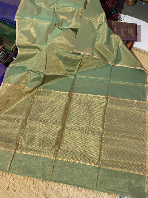 Maheshwari Handloom Tissue Saree