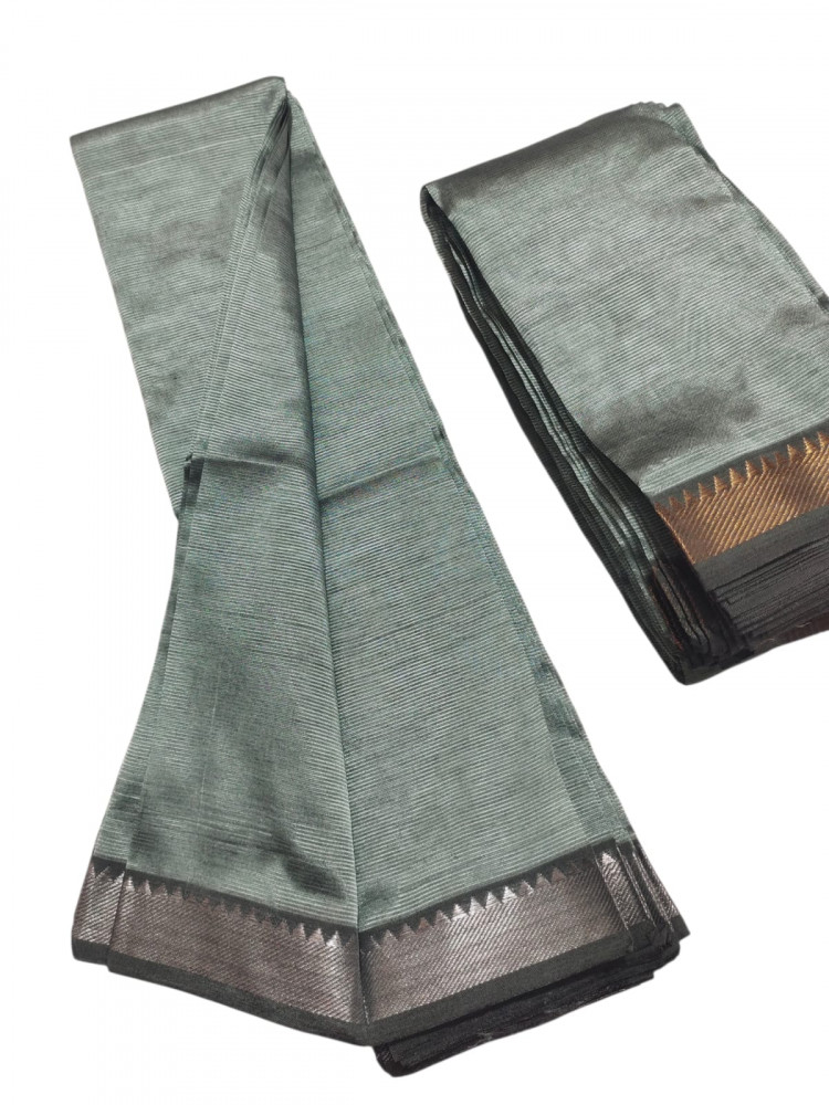 Image of Mangalagiri Pattu Pure Handloom Saree