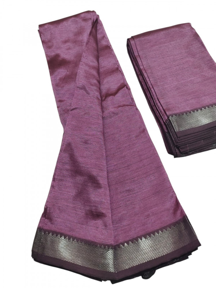 Image of Mangalagiri Pattu Pure Handloom Saree