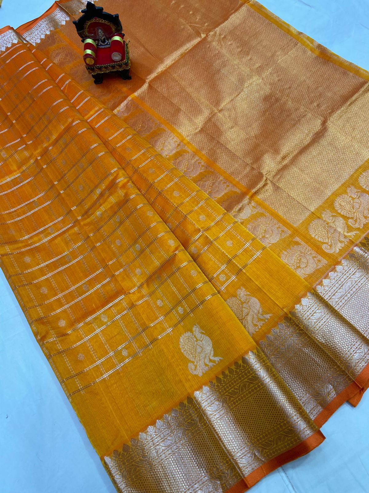 Mangalagiri Border Butta Saree