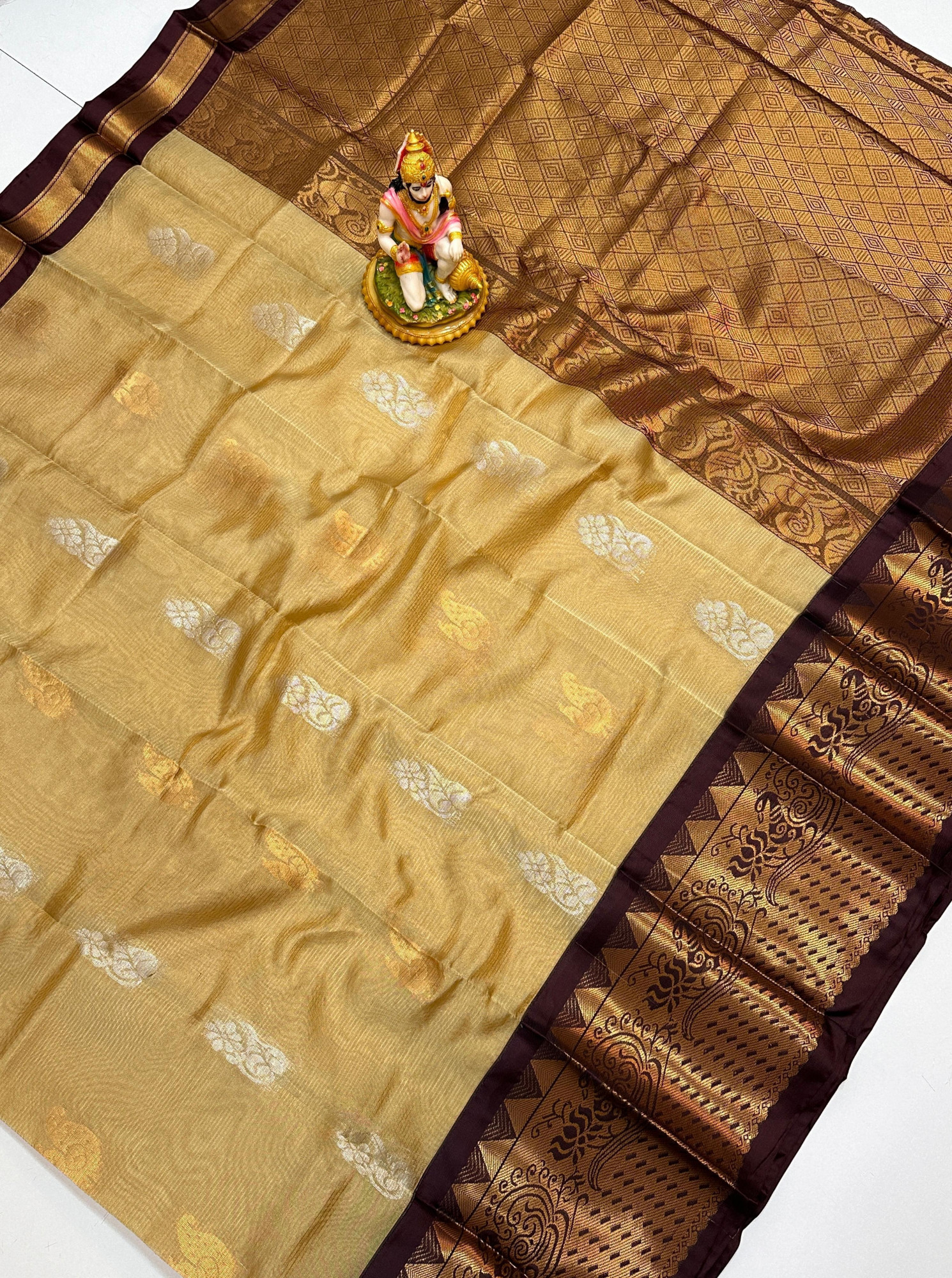Mangalagiri Tissue Kuppadam Saree