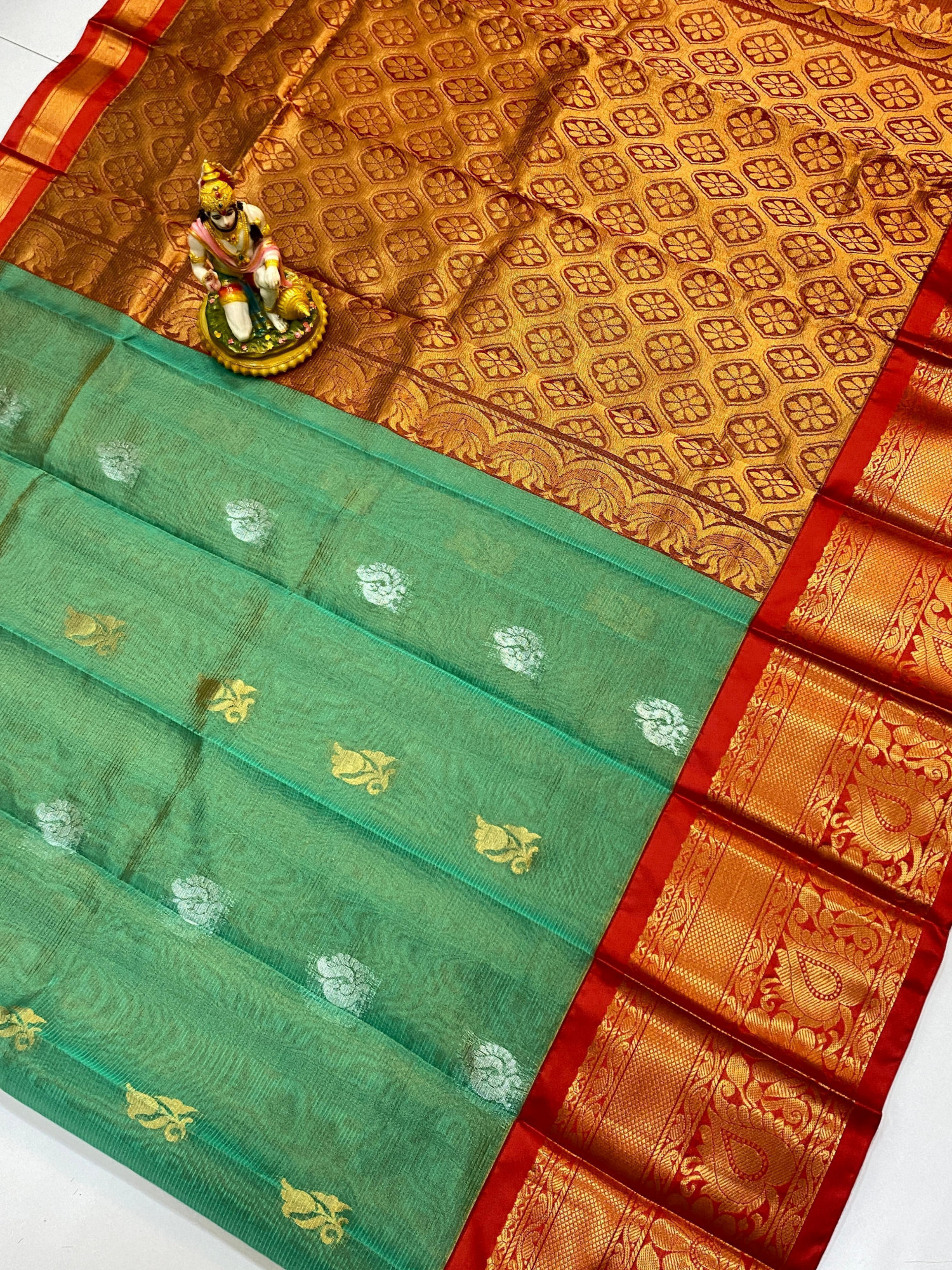 Mangalagiri Tissue Kuppadam Saree