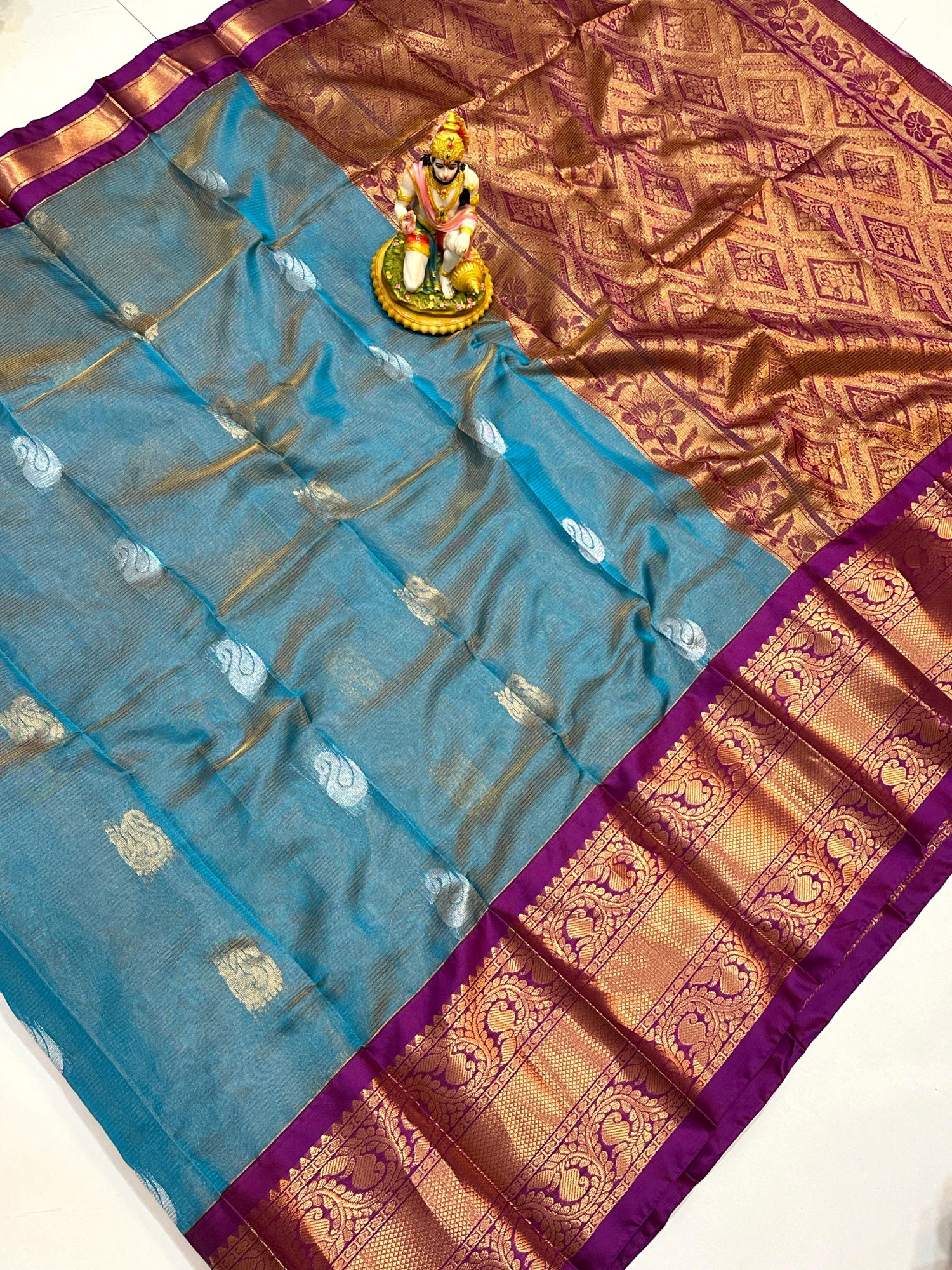 Mangalagiri Tissue Kuppadam Saree